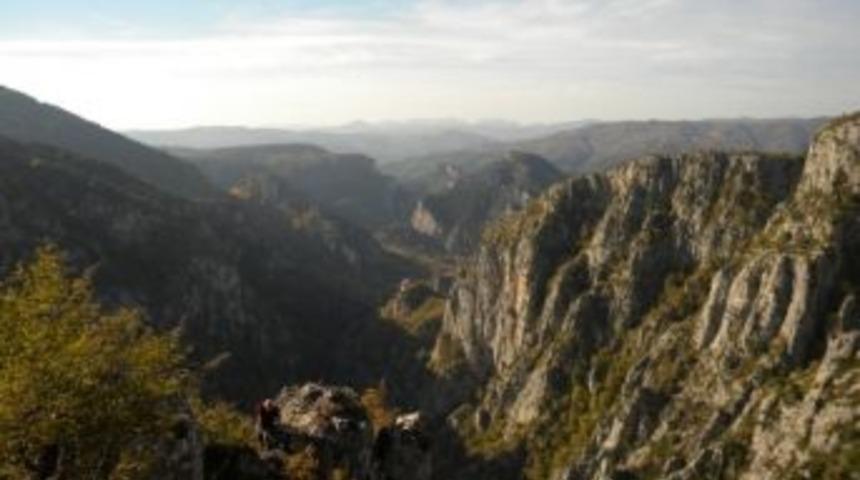 Kanyonda Seyir Terasına İlk Adım Atıldı