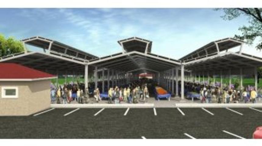 Sabit Kapalı Pazar Yeri İnşaat &Ccedil;alışmaları Başladı