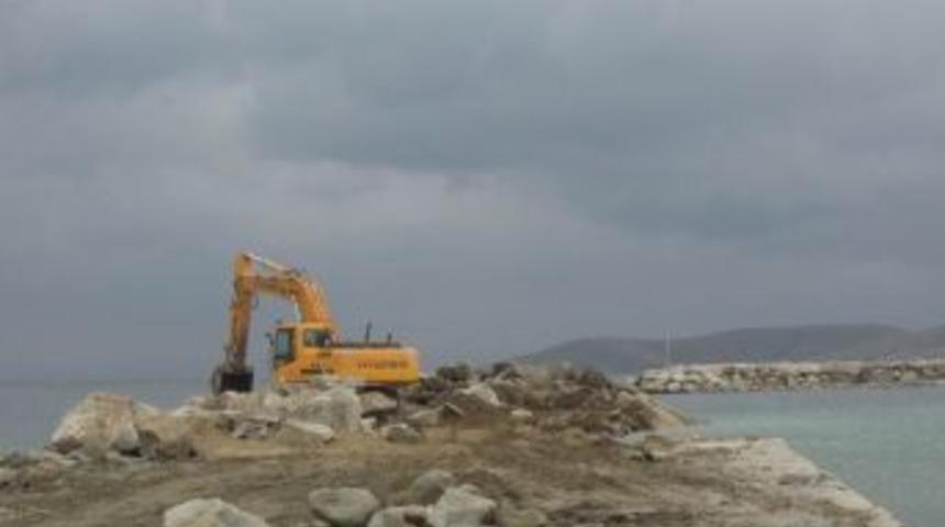 Narlı Balık&ccedil;ı Barınağı İnşaatı Başladı