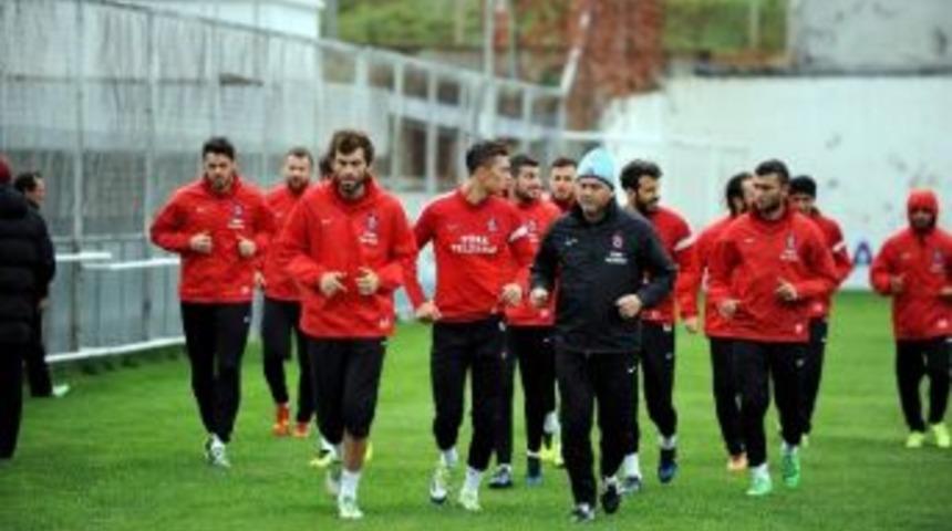 Trabzonspor, Eskişehirspor Ma&ccedil;ı Hazırlıklarını S&uuml;rd&uuml;rd&uuml;