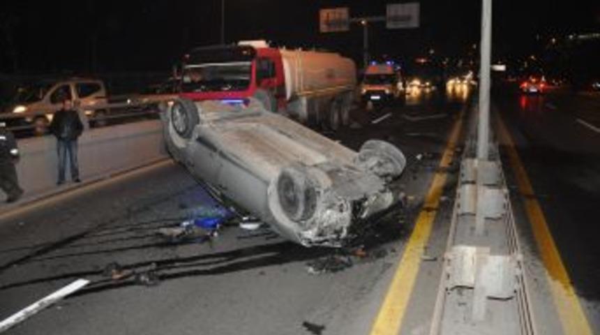 Başkent'te Kazalı Gece: 2 Yaralı