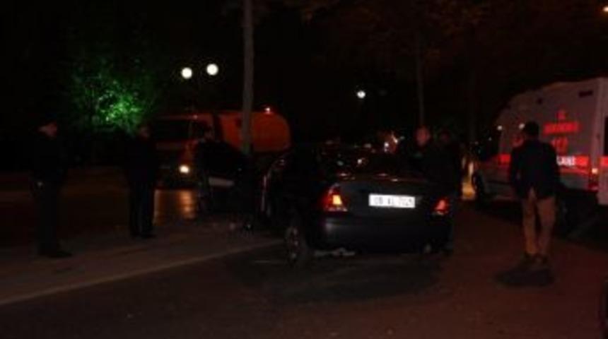 Kazayı İzlerken Polisi Ezecekti