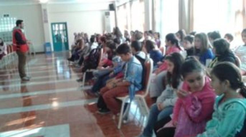 Bilgievi &Ouml;ğrencilerinden Kızılay'a Tam Destek