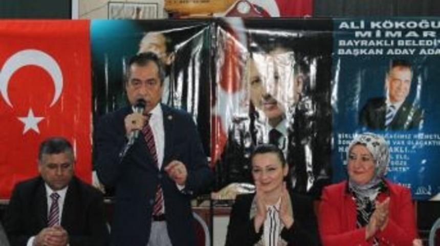Ak Partili K&ouml;koğuz: "bayraklı&rsquo;yı Ak Belediyecilik İle Buluşturacağız&rsquo;&rsquo;