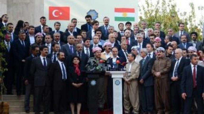 Baydemir Ve Barzani Basın A&ccedil;ıklaması D&uuml;zenledi