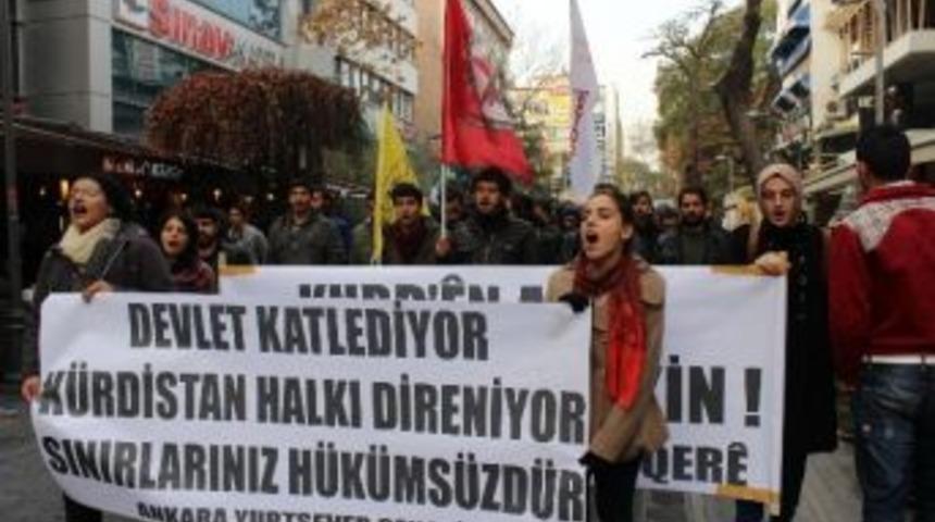 Nusaybin'de 3 Kişinin &Ouml;ld&uuml;r&uuml;lmesi Protesto Edildi