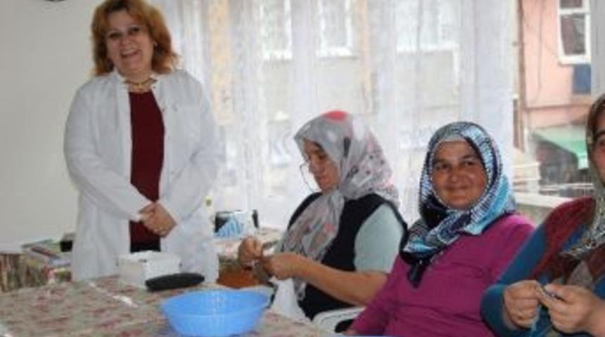 G&ouml;rele&rsquo;de İğne Oyası Kurslarına Yoğun İlgi