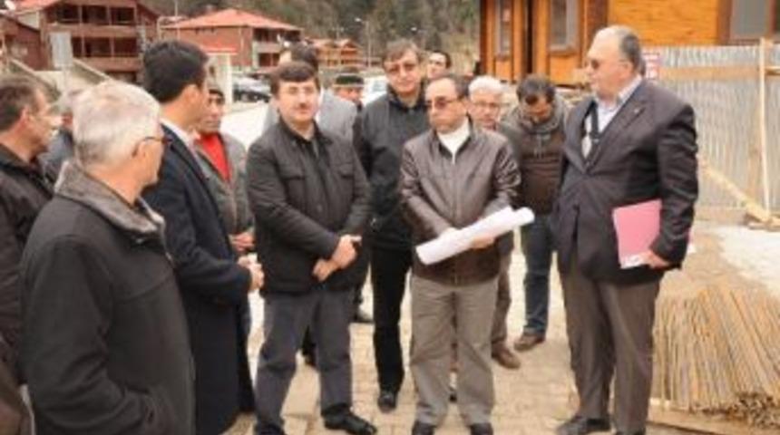 Vali &Ouml;z, Uzung&ouml;l&rsquo;de İncelemelerde Bulundu