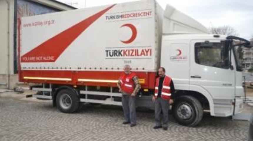 Yangın Mağduru Ailelilere Kızılay&rsquo;dan Yardım