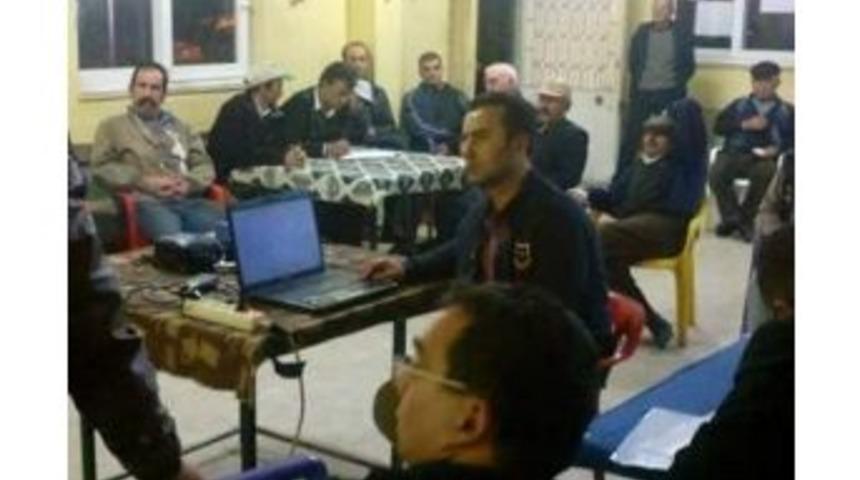 Armutlu K&ouml;y&uuml;nde &lsquo;koyunlarda Delibaş Hastalığı&rsquo; Hakkında Eğitim Verildi