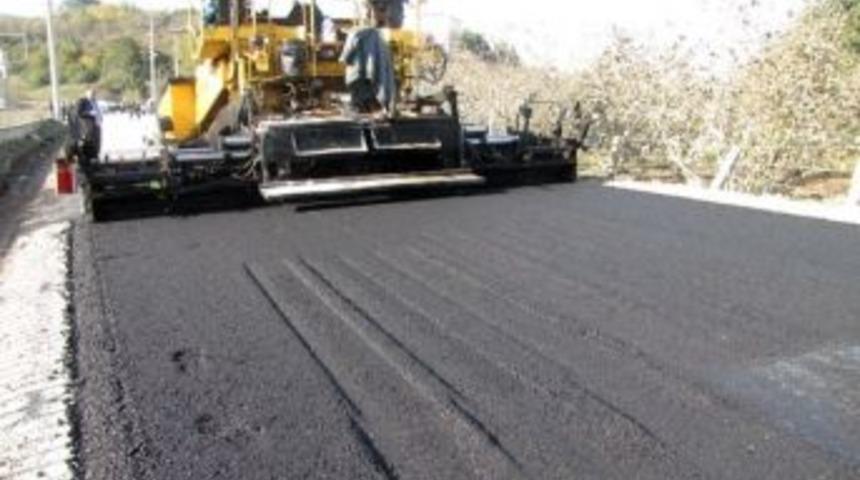 Ak&ccedil;akoca'da &Uuml;niversite Yolu Asfaltı Tamamlandı