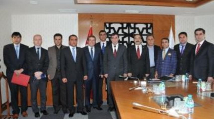 Van Tso, Kalkınma Bakanı Yılmaz&rsquo;ı Ziyaret Etti