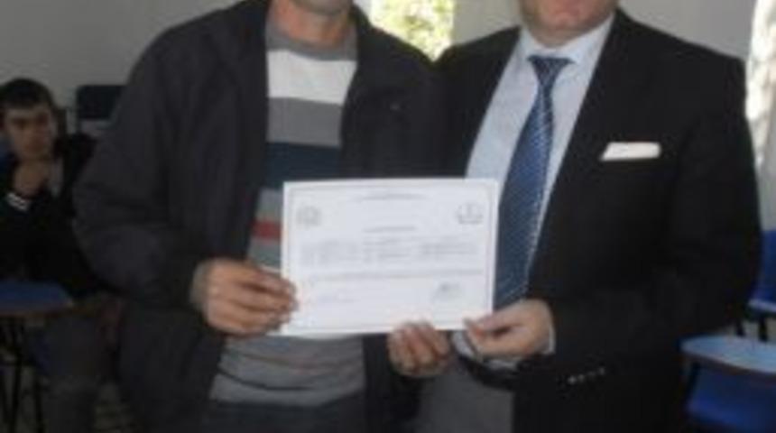 Ala&ccedil;am'da Sertifika T&ouml;reni