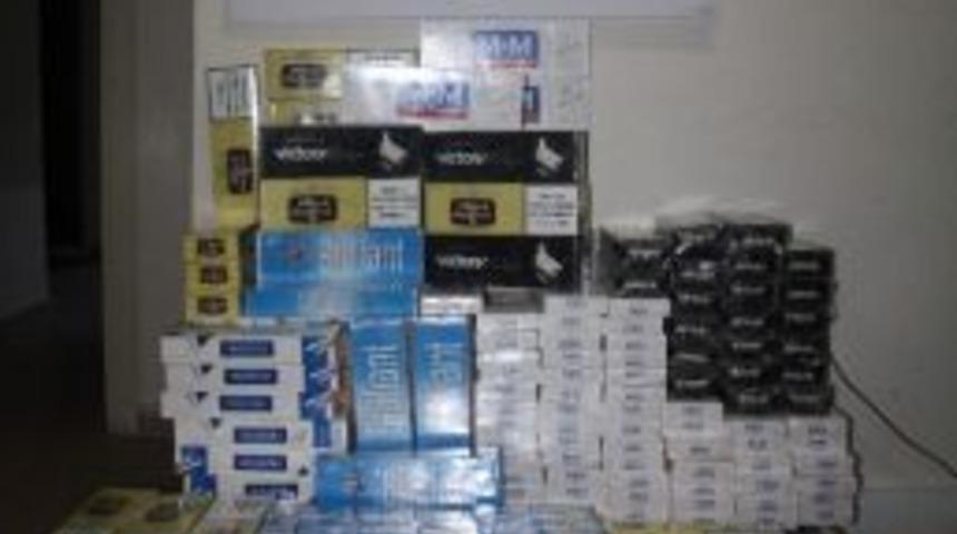 Darende'de Ka&ccedil;ak Sigara Ele Ge&ccedil;irildi