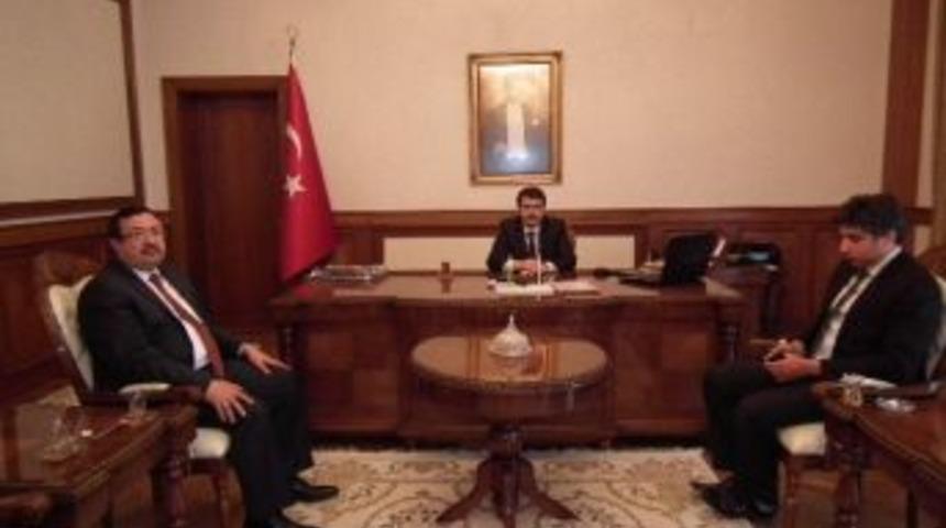 Ak Parti Aday Adayı Ali Bakan&rsquo;dan Vali Vasip Şahin'e Ziyaret