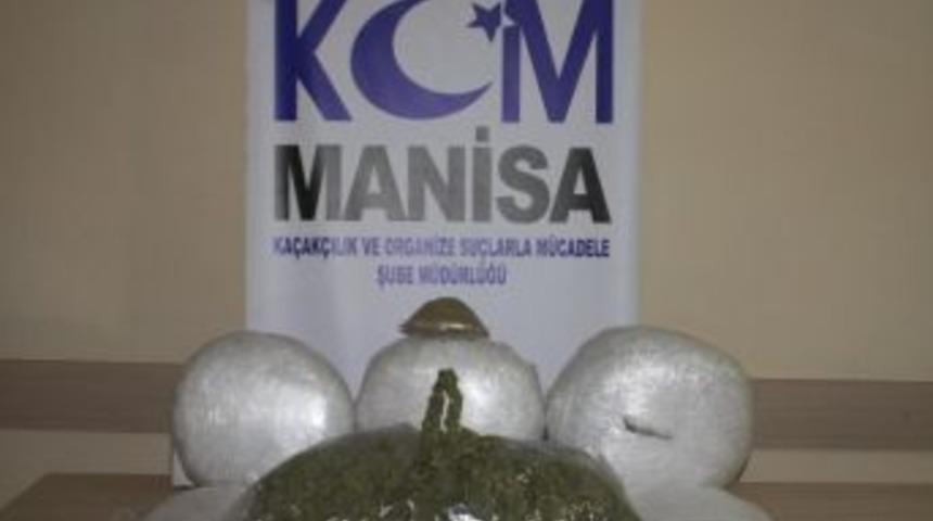 Turgutlu'da 37 Kilo Esrar Ele Ge&ccedil;irildi