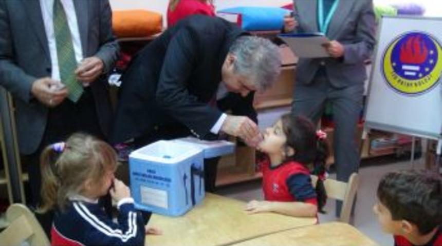 Hatay'da &Ccedil;ocuk Felcine Karşı Aşı Kampanyası Başlatıldı