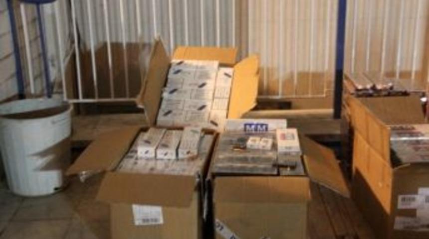 Amasya Polisinden Ka&ccedil;ak Sigara Operasyonu