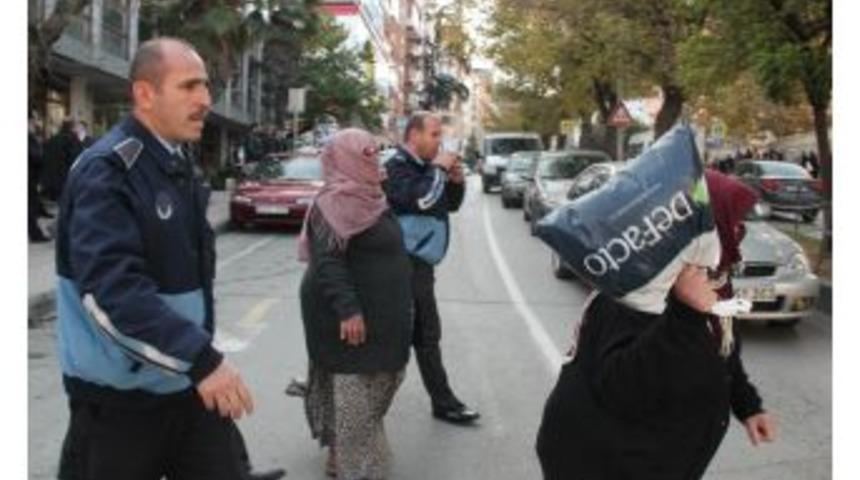 Samsun'da Dilenci Operasyonu