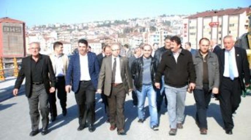 Kdz. Ereğli'de Köprülü Kavşak Yapımı Çalışması