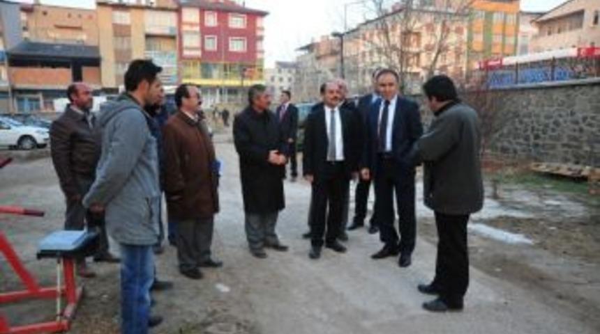 Vali Altıparmak Kongre Binası Ve Şeyhler Hamamını Gezdi…