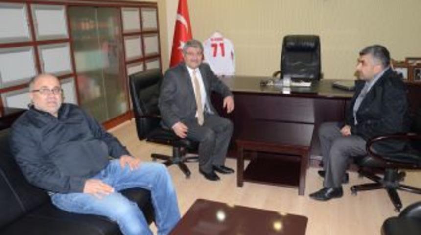 Yazar Ahmet Turgut'tan Başkanı Korkmaz'ı Ziyaret