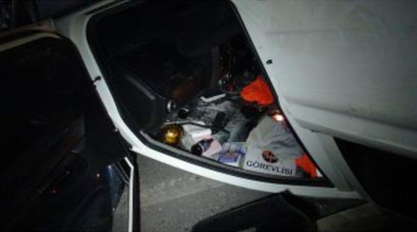 Uşak'ta Kaza; 2 Yaralı