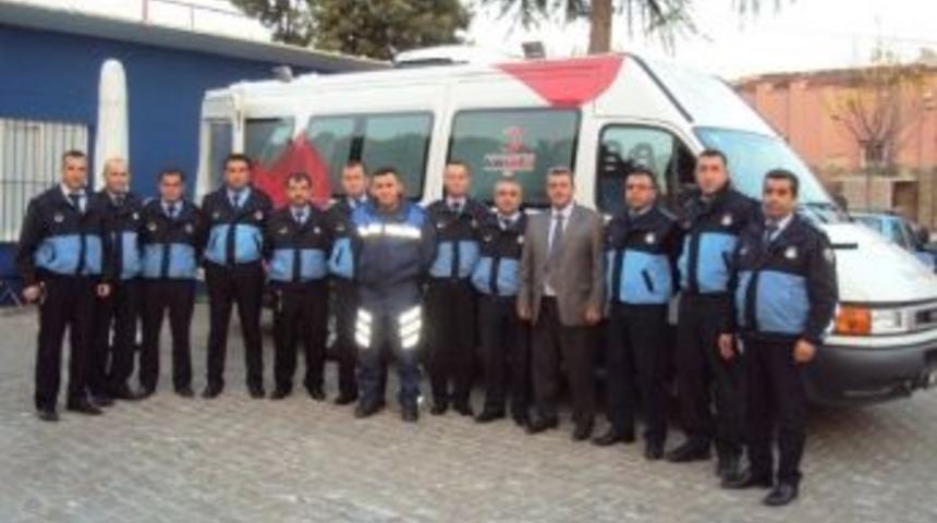 &Ouml;demiş Zabıtası&rsquo;ndan Kızılay&rsquo;a Kan Bağışı