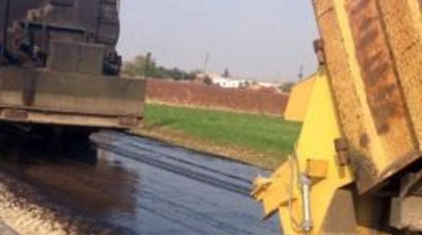 Ceylanpınar K&ouml;ylerinde Asfaltlama &Ccedil;alışmaları