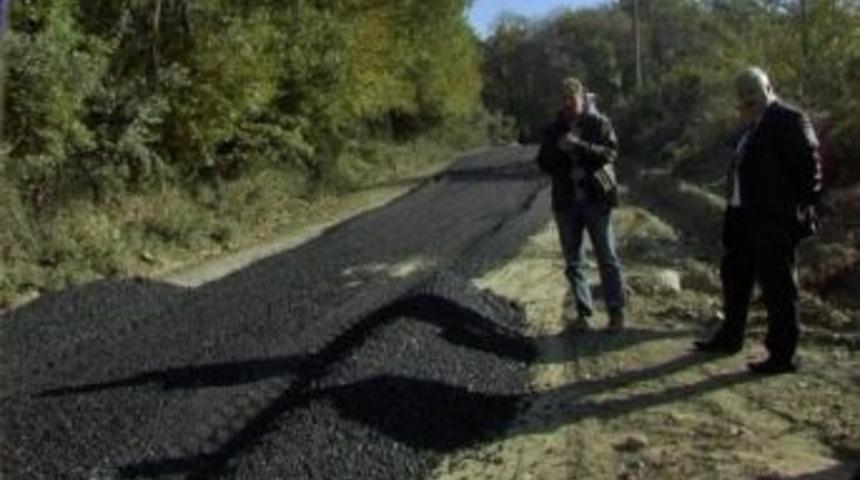 Geriş Mahallesine Filyos Belediyesi&rsquo;nden Sıcak Asfalt