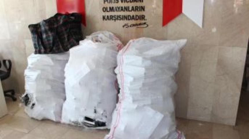 Havza'da G&uuml;mr&uuml;k Ka&ccedil;ağı Sigara