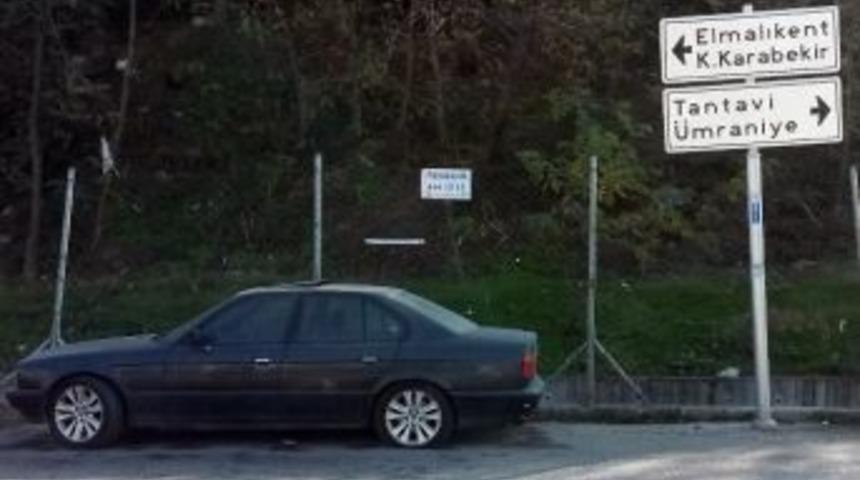 Ara&ccedil; Lastiklerini Kesen Zanlı Kamerada