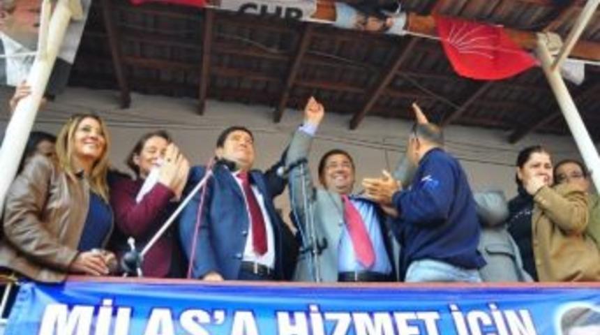 Milas Chp&rsquo;de Aday Adaylarından &Ouml;rnek Dayanışma