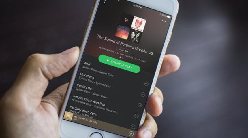 Spotify iOS için güncellendi!