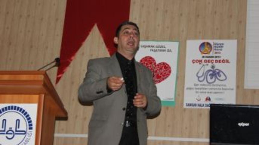 Bafra'da KOAH Semineri Verildi