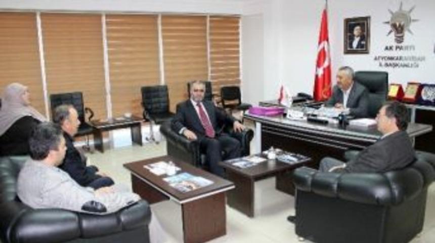 M&uuml;ft&uuml; İşleyen&rsquo;den Başkan Zeybek&rsquo;e İade-i Ziyaret