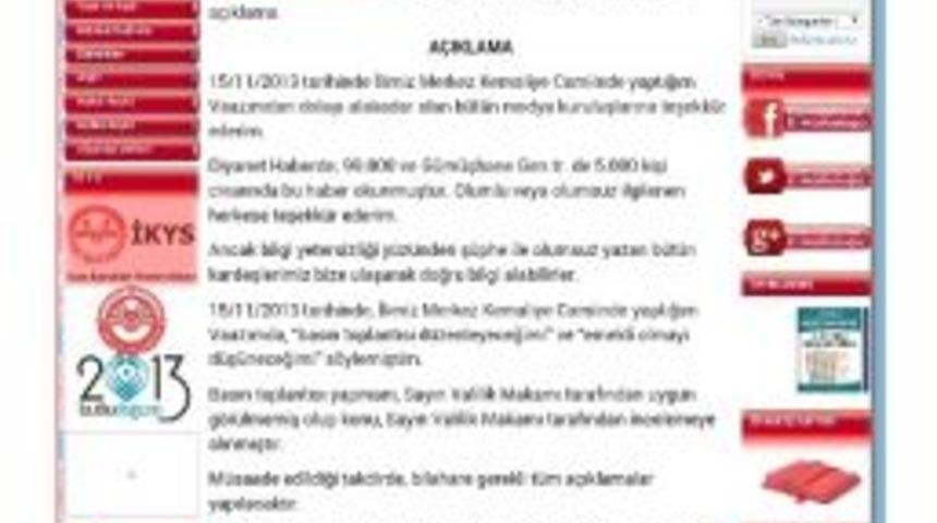 G&uuml;m&uuml;şhane'de M&uuml;ft&uuml;-belediye Başkanı Tartışmasında 2. Perde