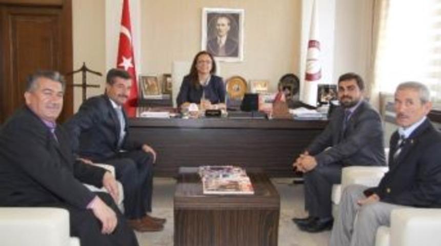 D&uuml;nya &Ccedil;ocuk Ve Gen&ccedil;lik Derneği&rsquo;nden Rekt&ouml;r Kılı&ccedil;&rsquo;a Ziyaret