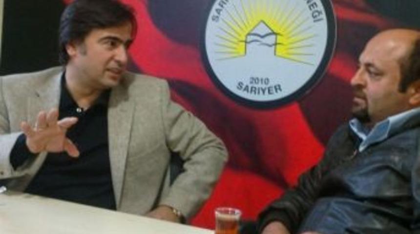 Şems &Ccedil;akıroğlu Sarı Platform'la G&ouml;r&uuml;şt&uuml;