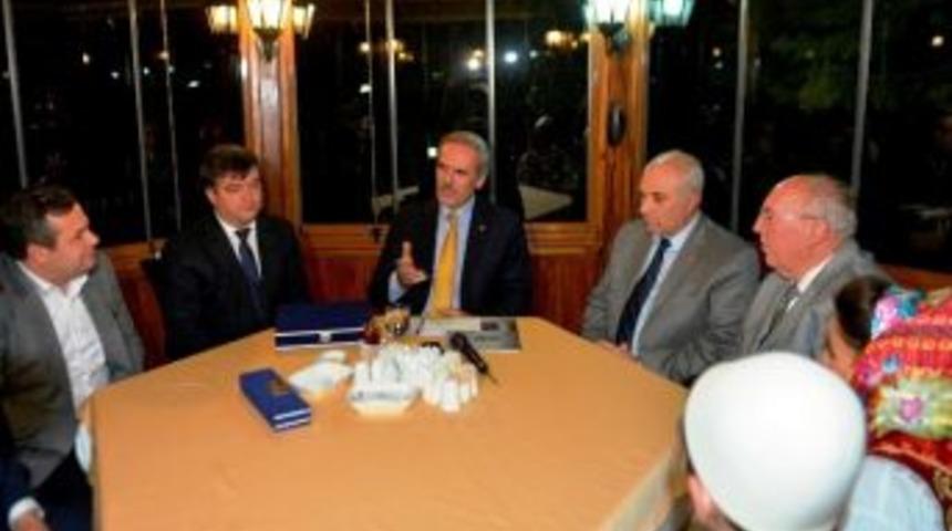 İneg&ouml;ll&uuml; Rumelililer'den Teşekk&uuml;r Ziyareti