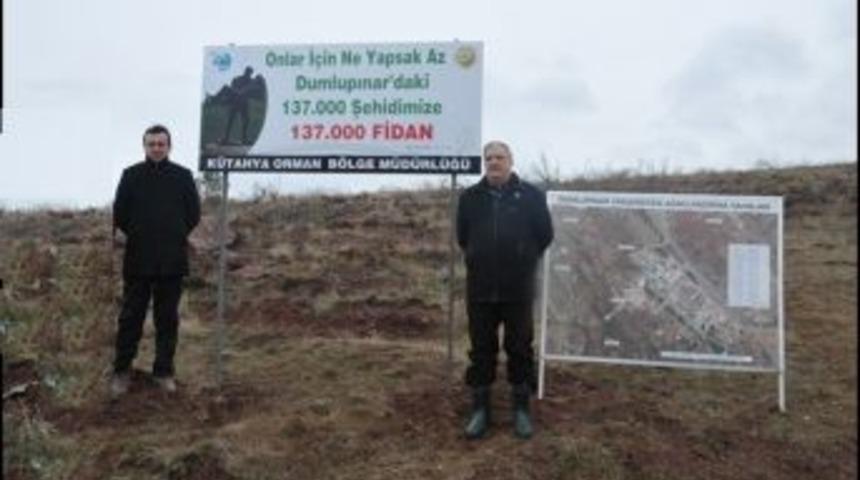 "137 Bin Şehide 137 Bin Fidan"