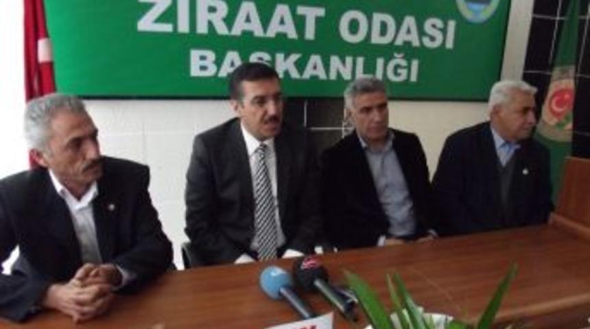 Ak Parti Y&ouml;neticileri, Ziraat Odası&rsquo;nı Ziyaret Etti