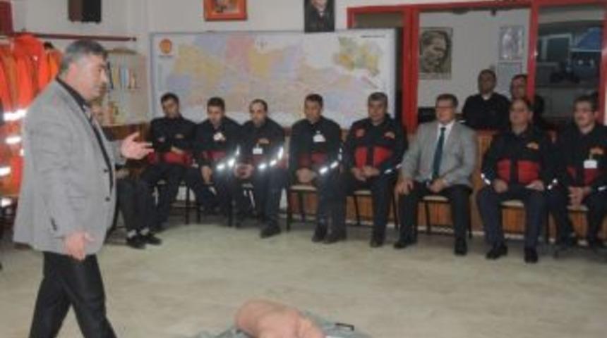 Manisa&rsquo;da İtfaiye Personeline Eğitim