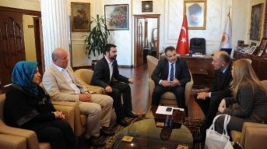 Litvanya B&uuml;y&uuml;kel&ccedil;isi B&uuml;y&uuml;kşehir Belediyesi&rsquo;ni Ziyaret Etti