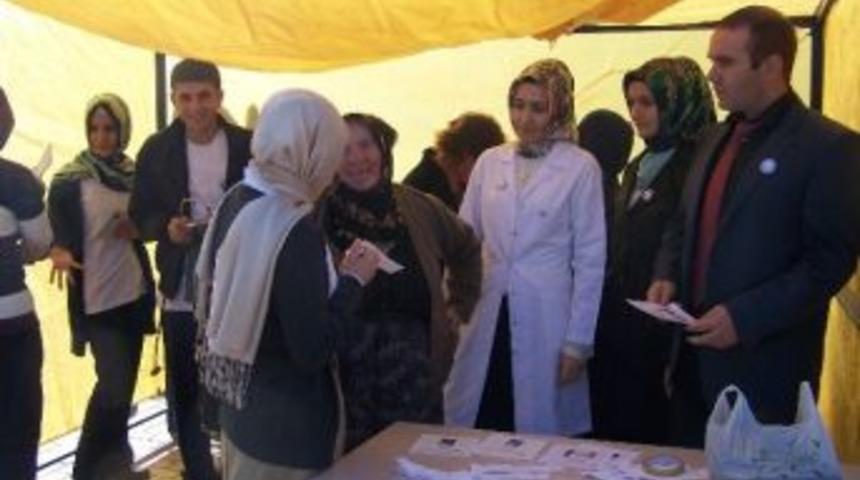 Tosya'da Tansiyon Ve Şeker Taraması Yapıldı