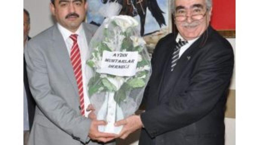 Aydınlı Muhtarlar, Başkan Alıcık&rsquo;ı Ziyaret Etti