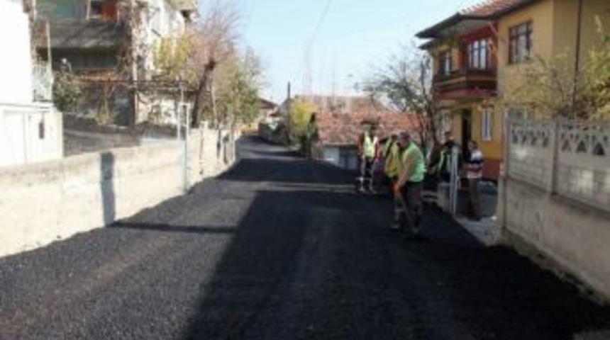 Safranbolu&rsquo;da Asfalt &Ccedil;alışmaları