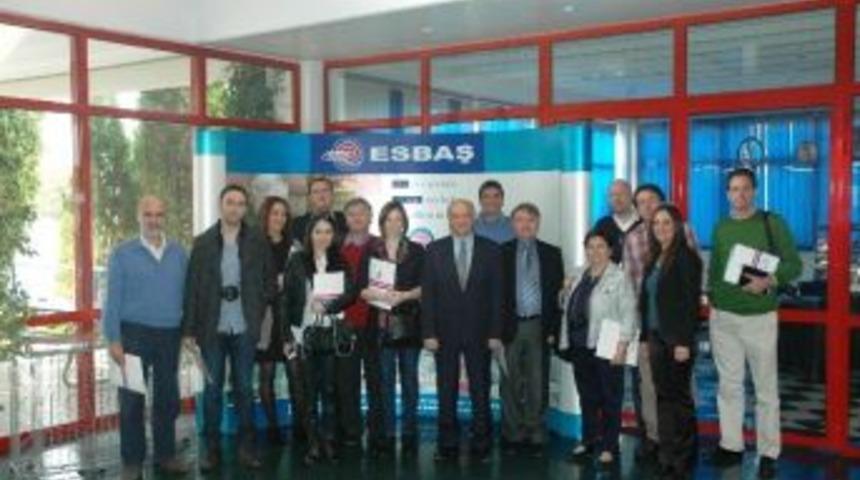 Avrupalı Ekonomi Muhabirleri Esbaş&rsquo;ı Ziyaret Etti