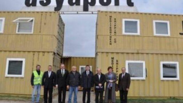 Tekirdağ Belediye Başkanı Asyaport’ Ta İncelemelerde Bulundu