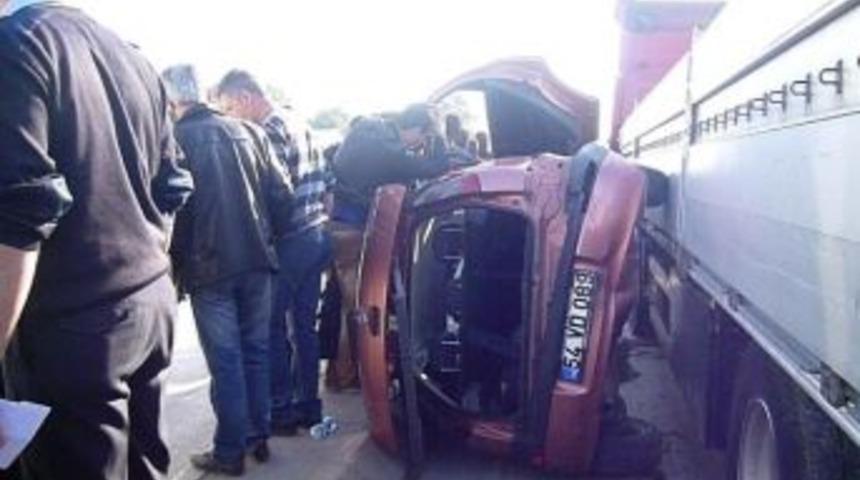 Sakarya&rsquo;da İnanılmaz Kaza